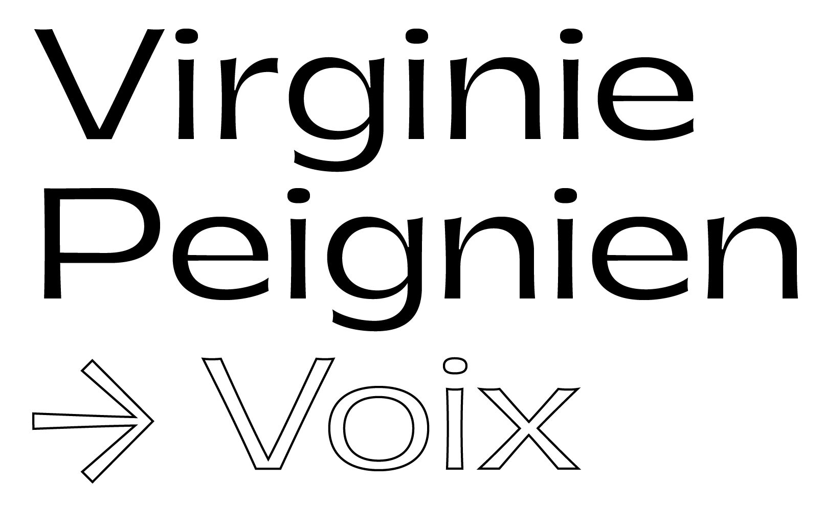 Virginie Peignien – Logo